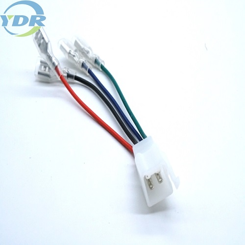 110 250 187 Terminaling 2.8 အထီးအမျိုးသမီး 2 နာရီ * 2P Cable DJ611-2.8 250 6.3mm MoticBike Wire ကြိုး