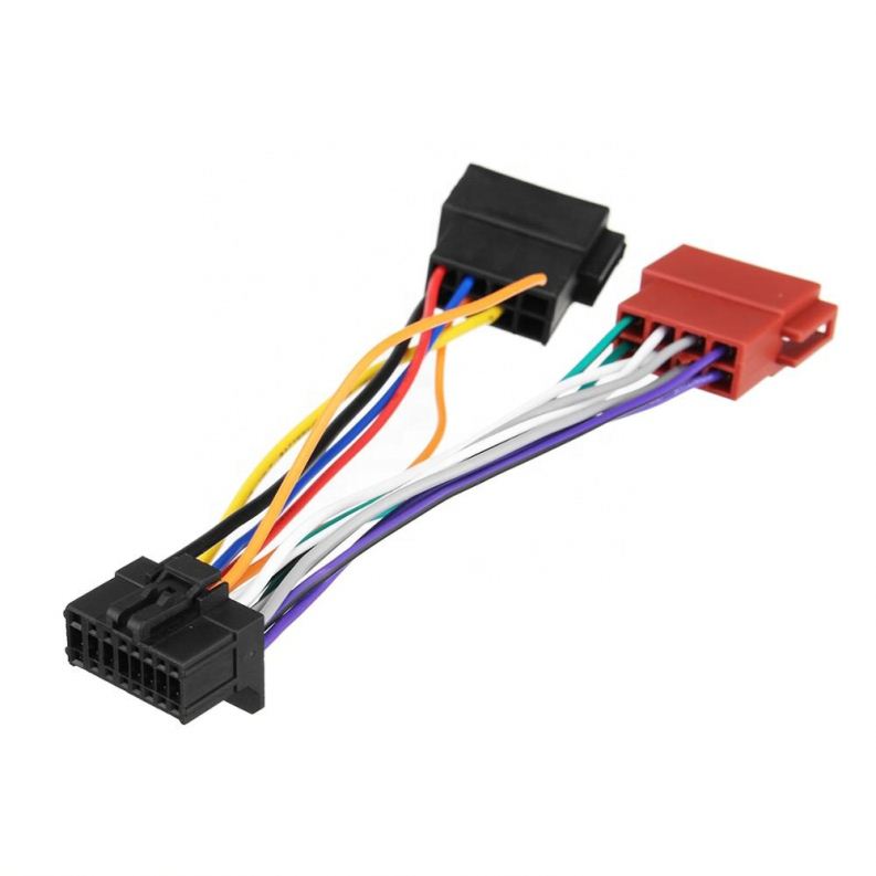 ကားစတီရီယိုရေဒီယို ISO Wiring Harness