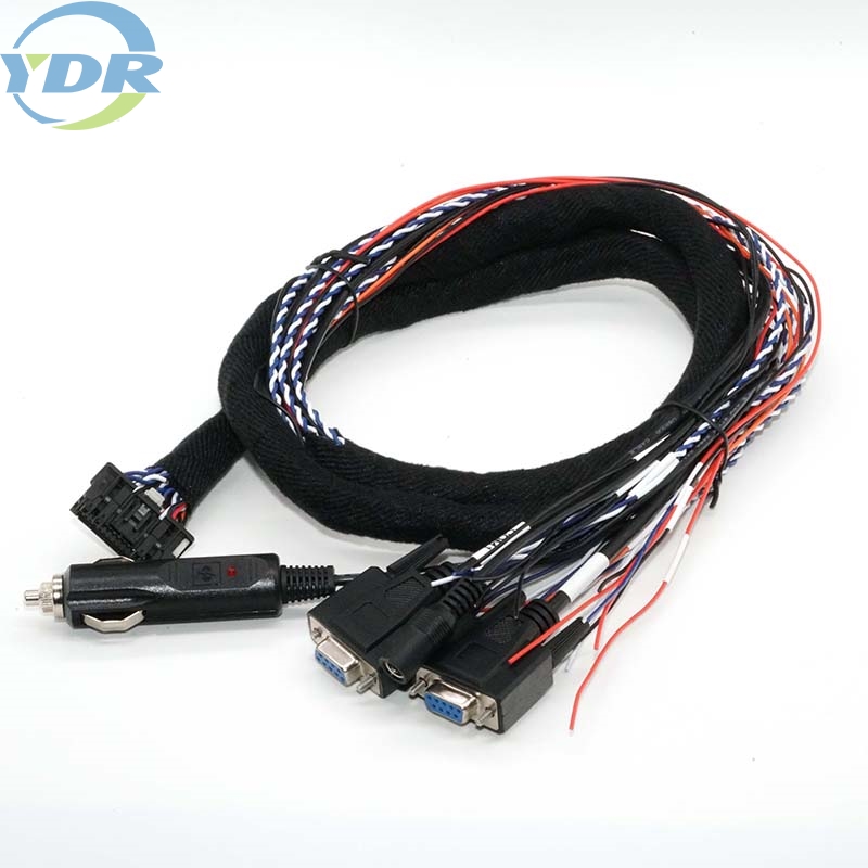 Molex 34959-0340 မှ DB9 မော်တော်ကားဝါယာကြိုးကြိုး